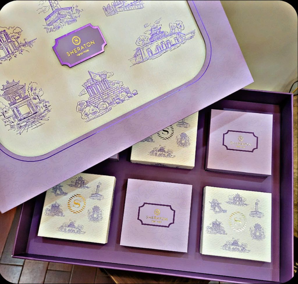 Bánh Trung Thu Sheraton Hộp 6 Bánh 100gr Phụng Thành - Bánh Trung Thu