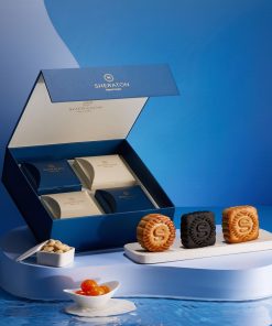 Bánh Trung Thu Sheraton 2026 Nguyệt Giao Thủy Thanh 2| Hộp 4 Bánh Chính Hãng